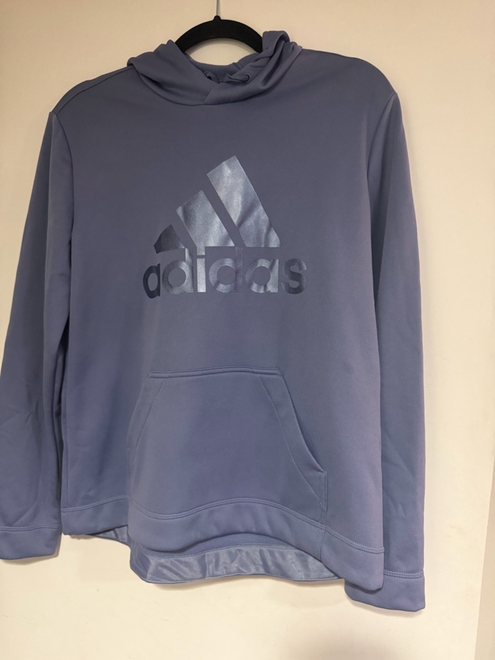 Adidas Blue Womens Aeroready Large New Hoodie